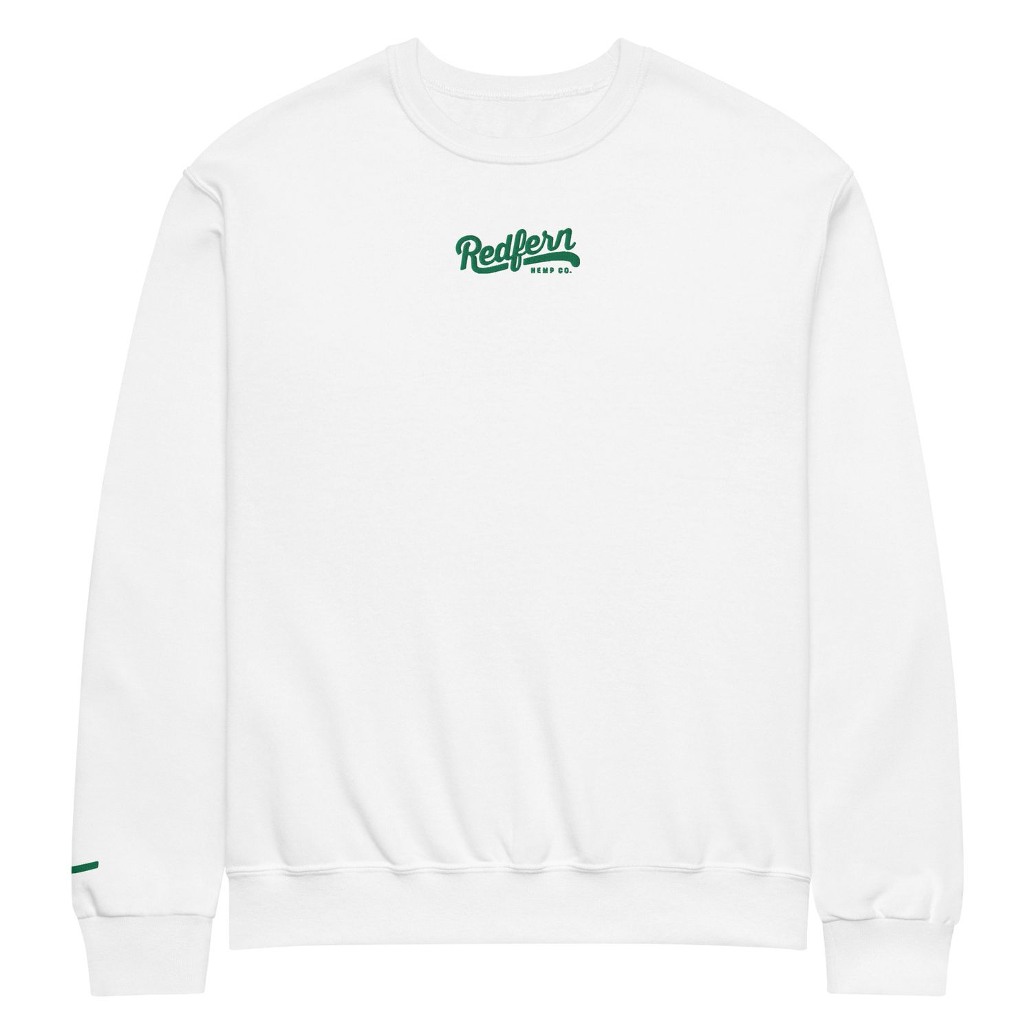 Redfern Elite Crew neck sweatshirt (Green Logo)