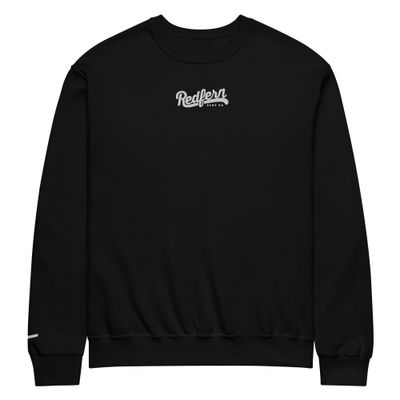 Redfern Elite Crew neck Sweatshirt (White Logo)