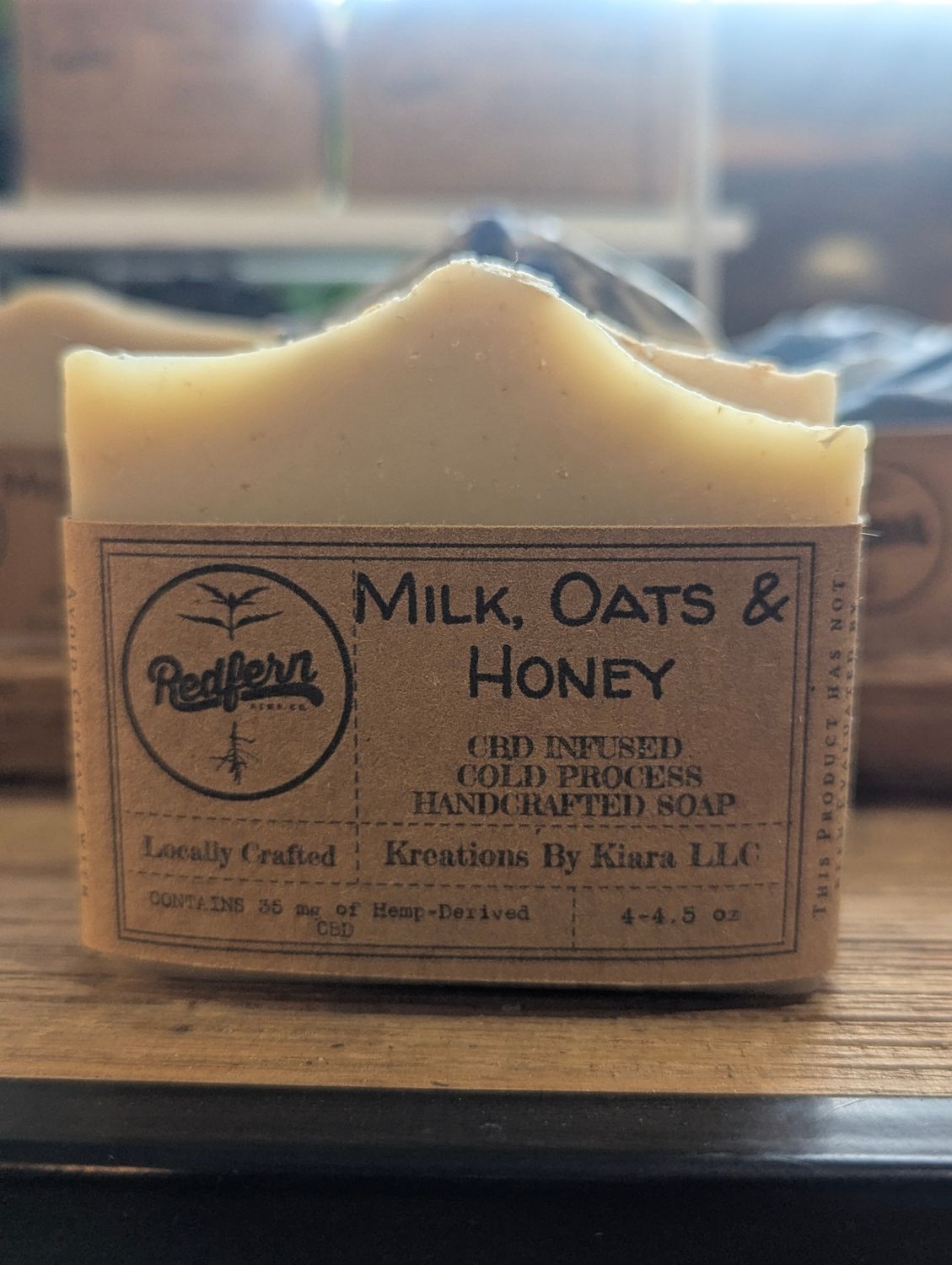 Milk, Oats & Honey CBD Infused Soap Bar Milk, Oats & Honey CBD Infused Soap Bar
