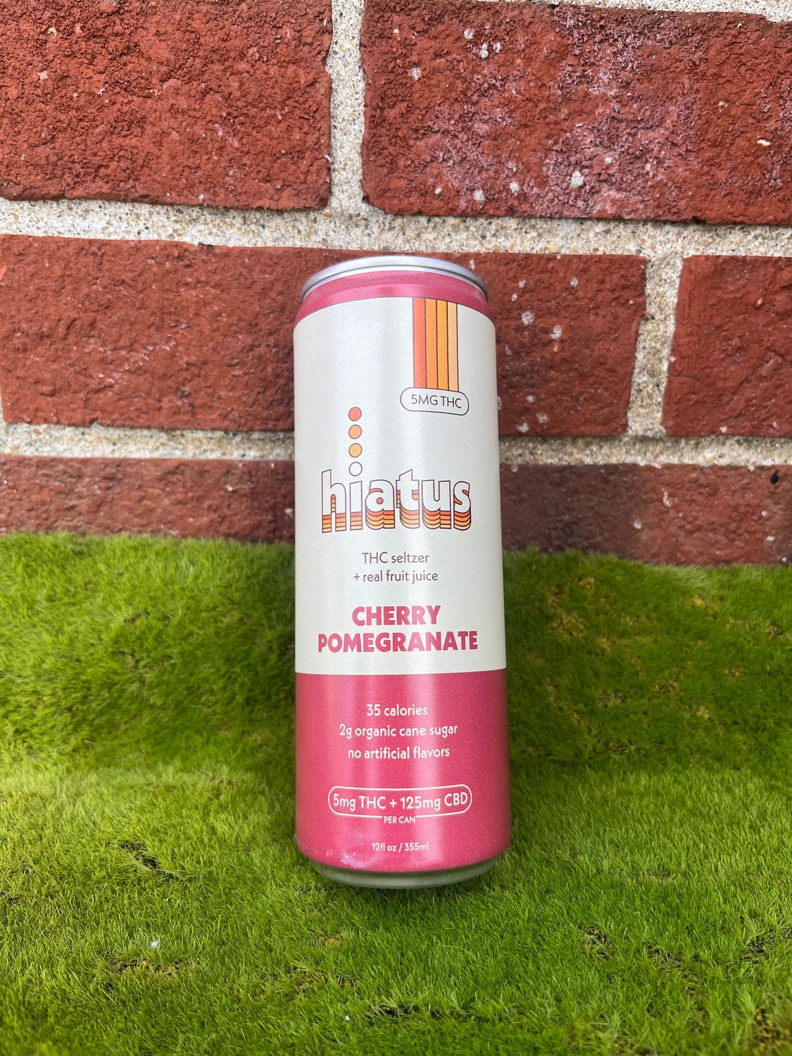 Hiatus -THC seltzers + organic fruit juice (5mg) Hiatus -THC seltzers + organic fruit juice (5mg)