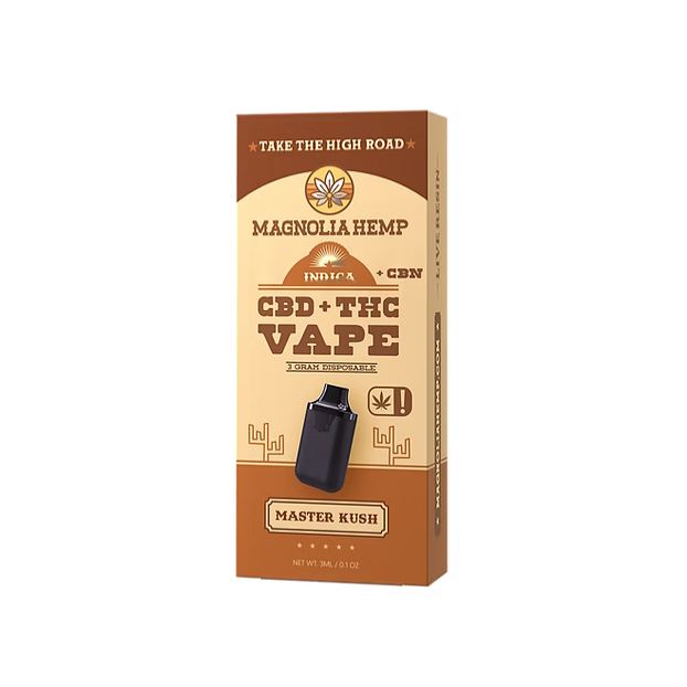 Full Spectrum Vapes- Indica (Master Kush 3g Disposable)