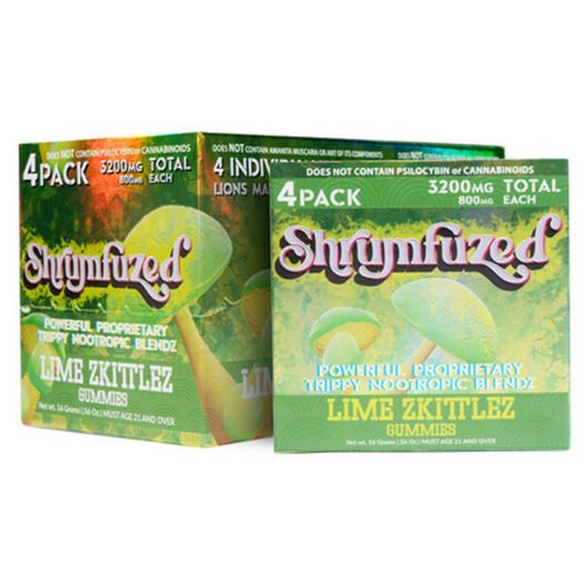 Shrumfuzed 4pk Lime Zkittlez