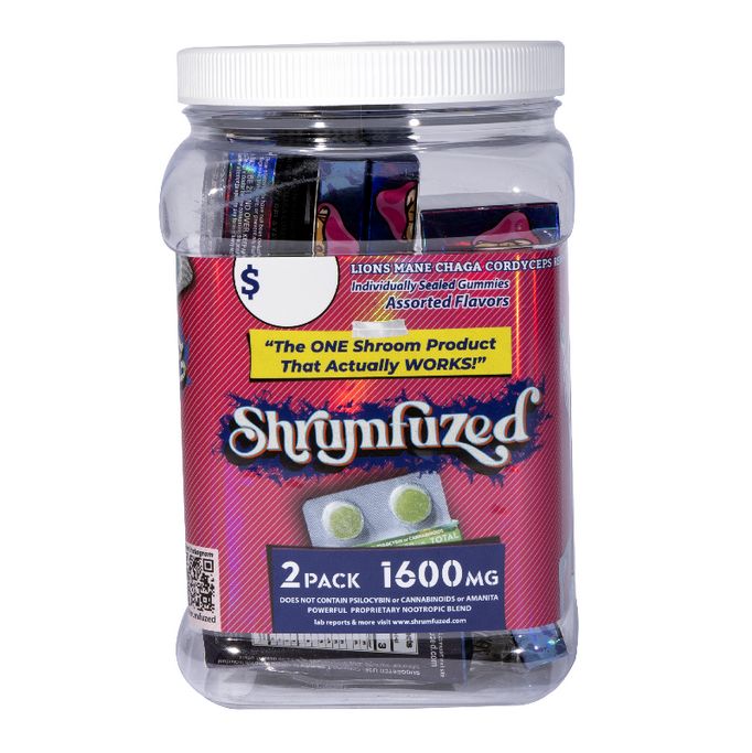Shrumfuzed 2pk Assorted Flavors