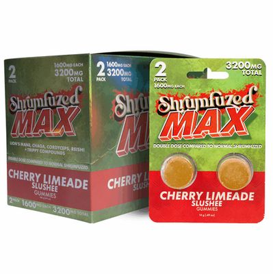 Shrumfuzed MAX 2pk Gummies- Cherry Limeade Shrumfuzed MAX 2pk Gummies- Cherry Limeade