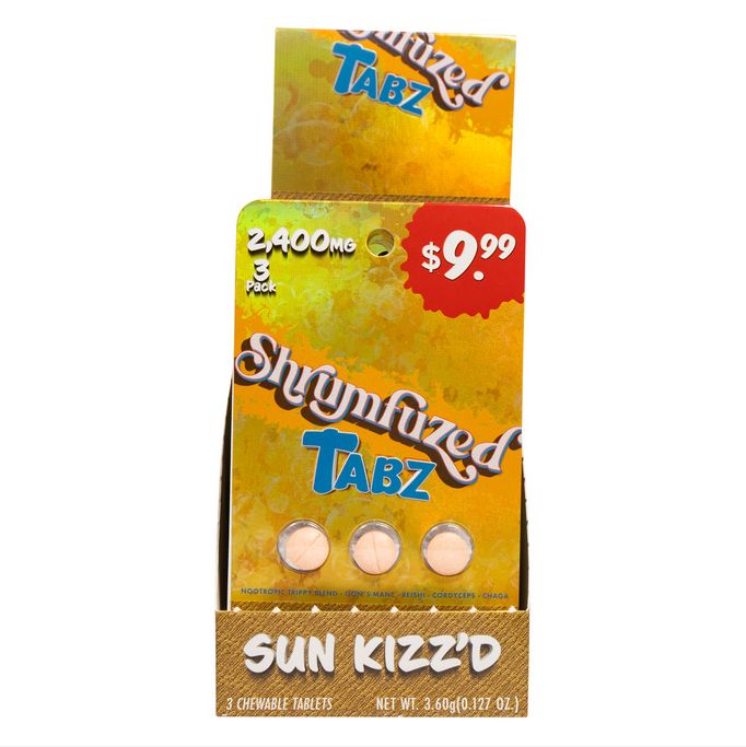 Shrumfuzed Tabz 3pk Sun Kizz'd Shrumfuzed Tabz 3pk Sun Kizz'd