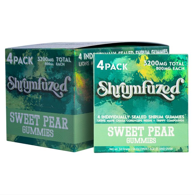 Shrumfuzed 4pk Sweet Pear