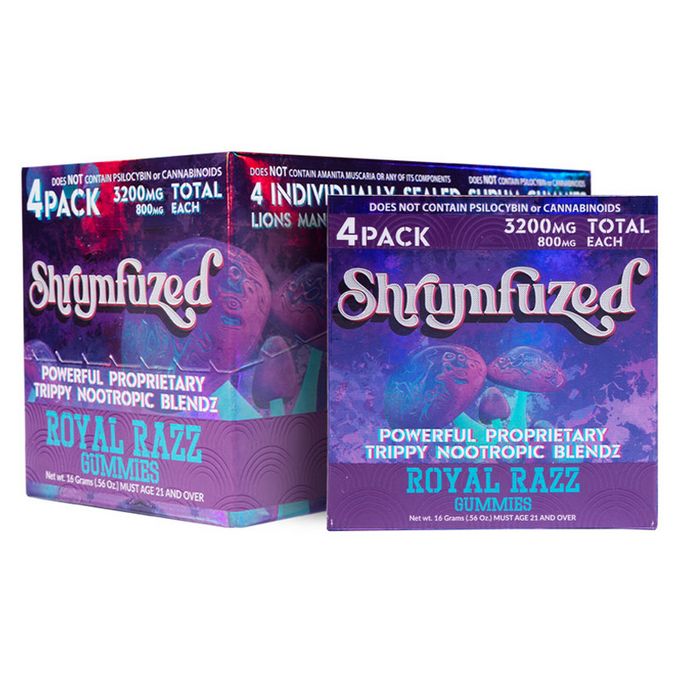 Shrumfuzed 4pk Royal Razz