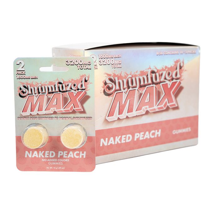 Shrumfuzed MAX 2pk Naked Peach