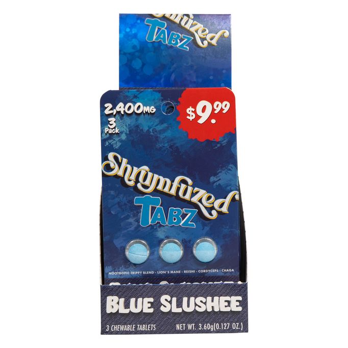 Shrumfuzed Tabz 3pk Blue Slushee Shrumfuzed Tabz 3pk Blue Slushee