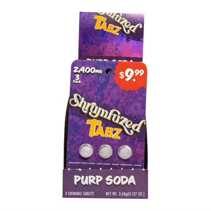 Shrumfuzed Tabz 3pk Purp Soda