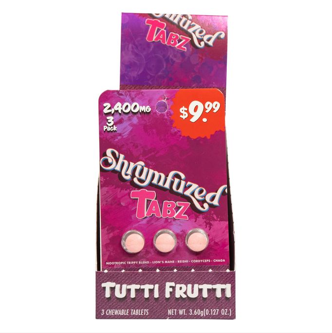 Shrumfuzed Tabz 3pk Tutti Fruti