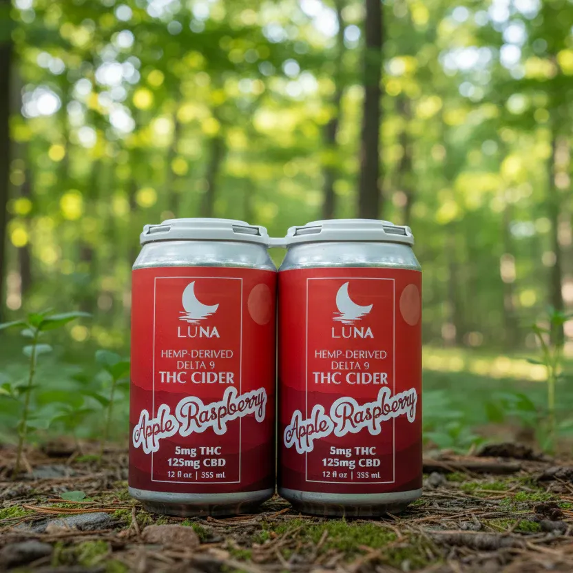 Luna Microdosed Fruited Ciders (5mg) Luna Microdosed Fruited Ciders (5mg)