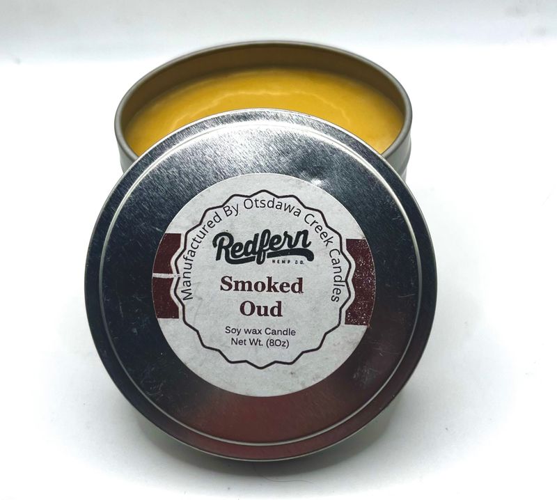 Redfern Hemp Co. Redfern Hemp Co. "Smoked Oud" Scented Candle