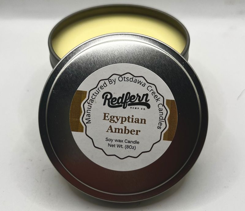 Redfern Hemp Co Redfern Hemp Co "Egyptian Amber" Scented Candle