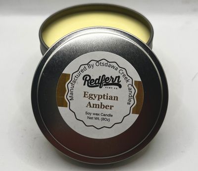 Redfern Hemp Co Redfern Hemp Co "Egyptian Amber" Scented Candle