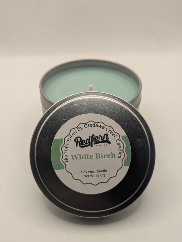 Redfern Hemp Co. Redfern Hemp Co. "White Birch" Scented Candle