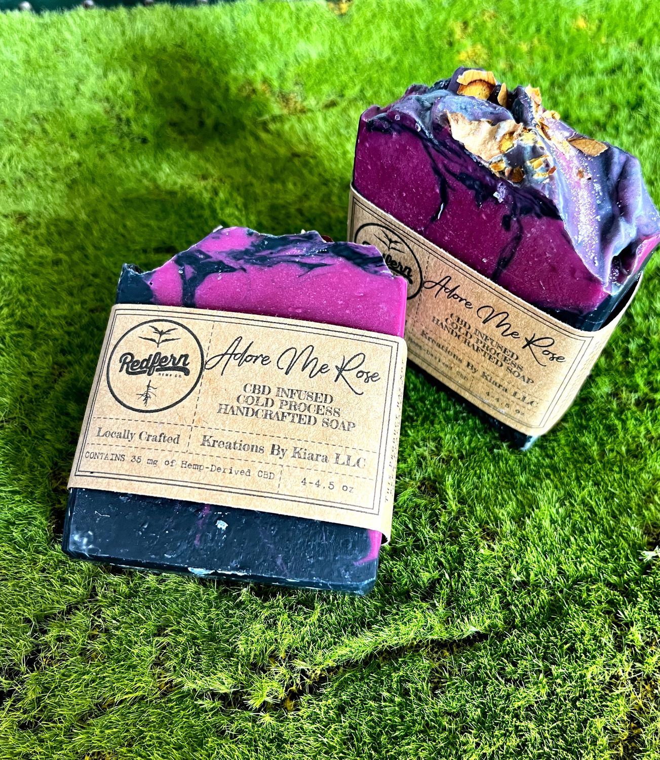 "Adore Me Rose" CBD Infused Soap Bar