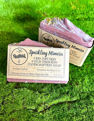 "Sparkling Mimosa" CBD Infused Soap Bar