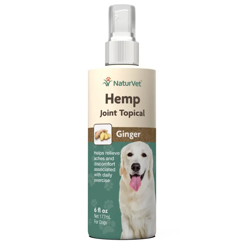 Naturvet Hemp Joint Topical with Ginger