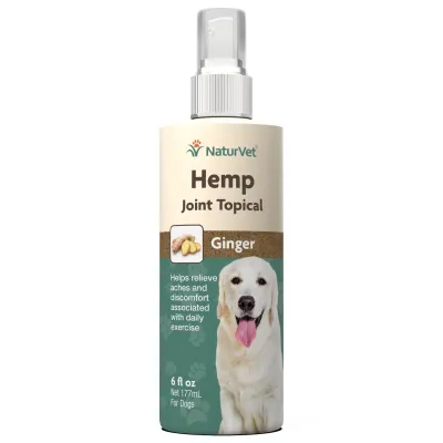 Naturvet Hemp Joint Topical with Ginger Naturvet Hemp Joint Topical with Ginger