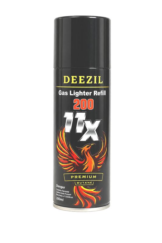 DEEZIL BUTANE 200ML 11X DEEZIL BUTANE 200ML 11X
