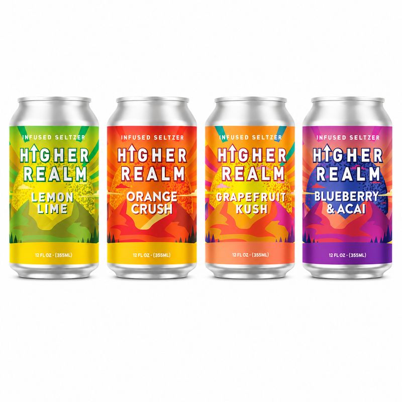 Higher Realm Infused Seltzer (2mg) Higher Realm Infused Seltzer (2mg)