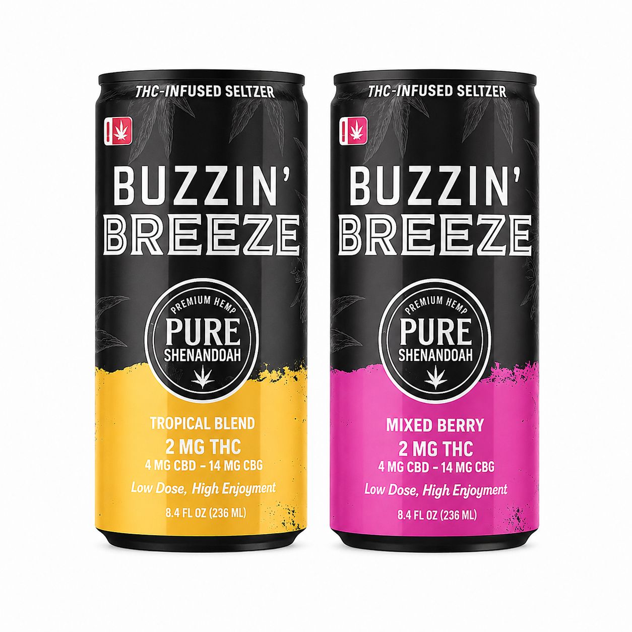 Buzzin' THC Seltzers (2mg) Buzzin' THC Seltzers (2mg)