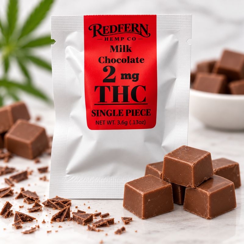 Mini Milk Chocolate- 2mg THC