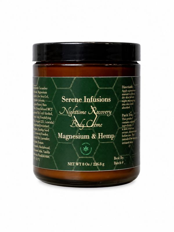 Serene Infusions- Nighttime Recovery Body Crème