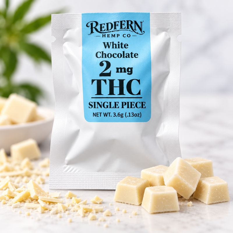 Mini White Chocolate- 2mg THC