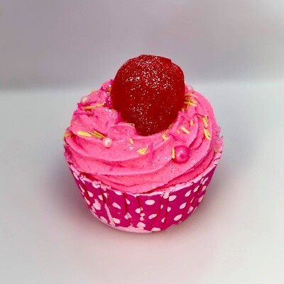 Strawberry Love Cupcake Bath Bomb Strawberry Love Cupcake Bath Bomb