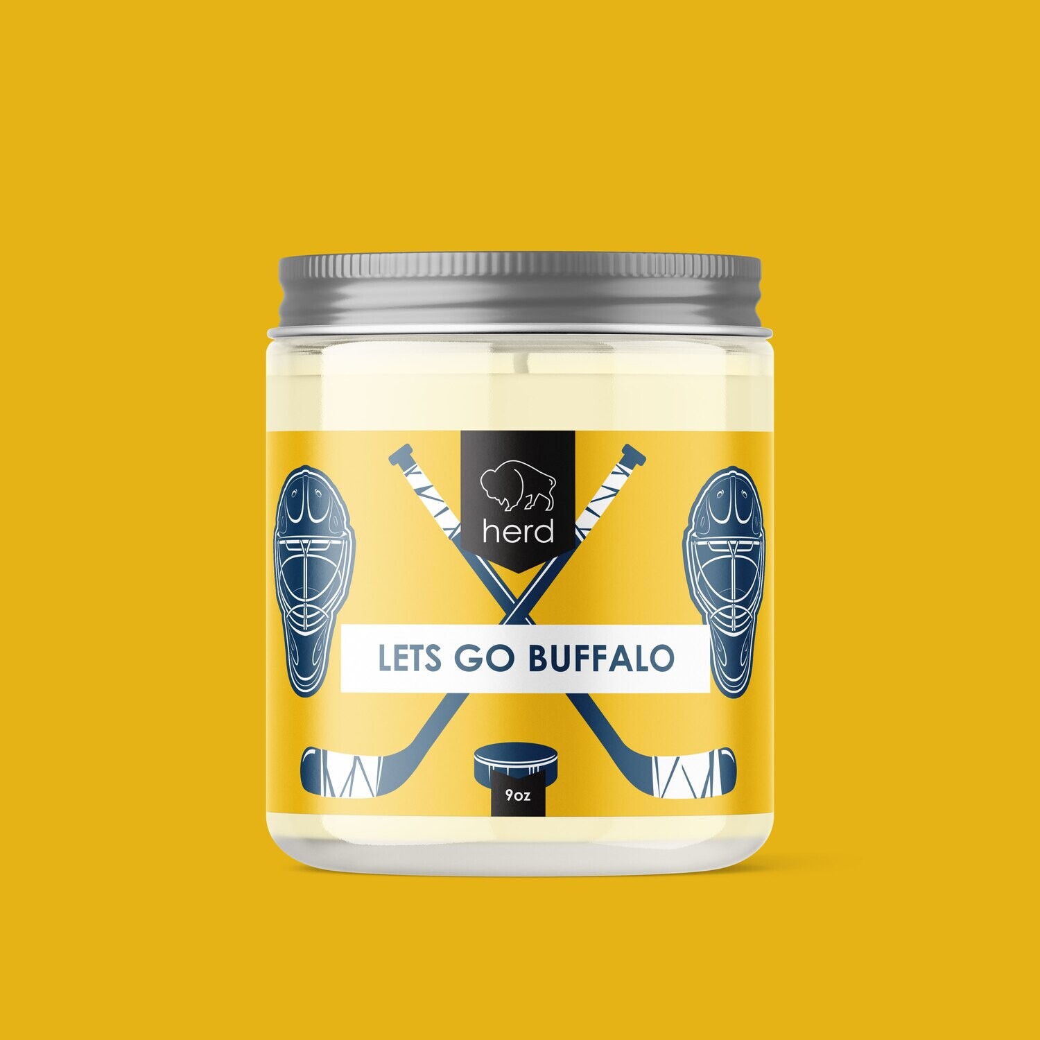 Candle - Let’s Go Buffalo, Size: 9oz