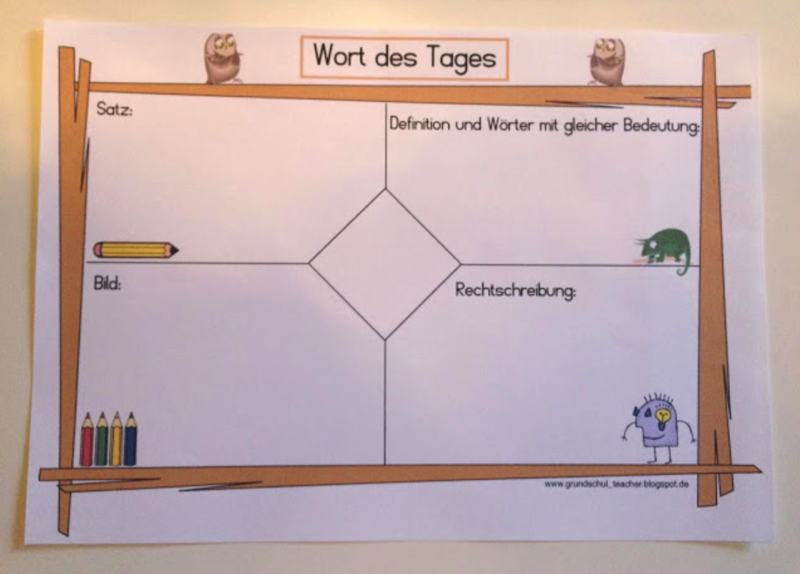 Wort des Tages