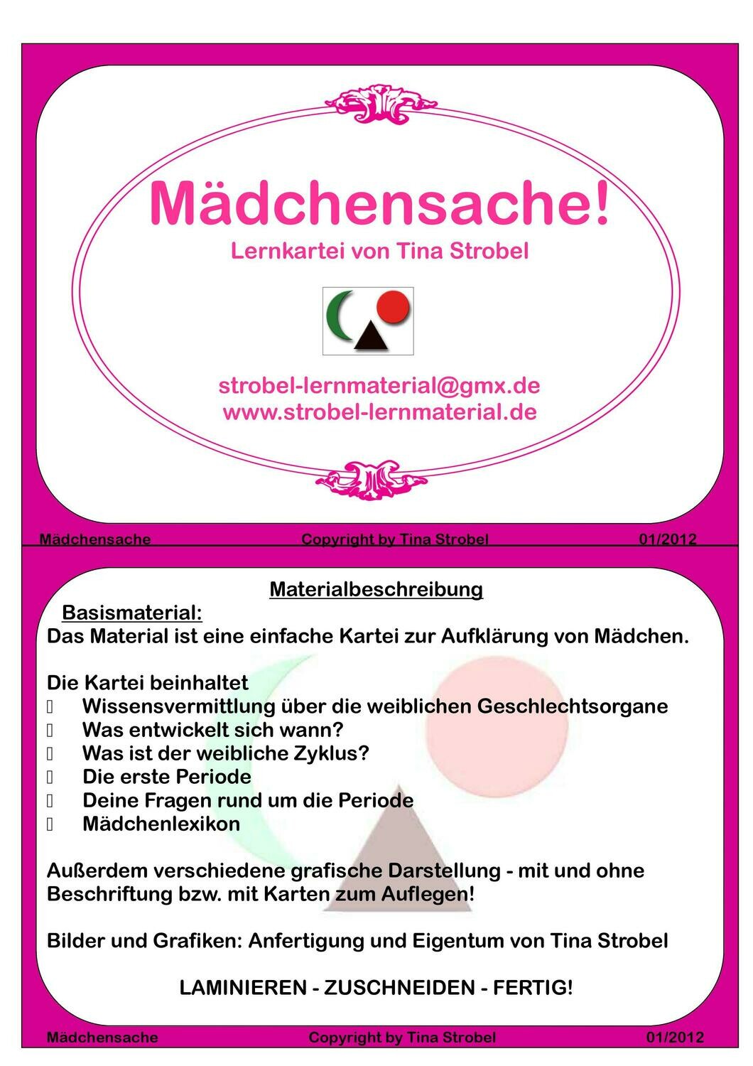 Mädchensache Lernkartei