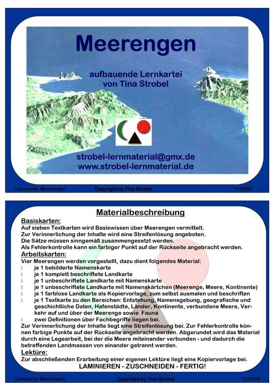 Meerengen Lernkartei