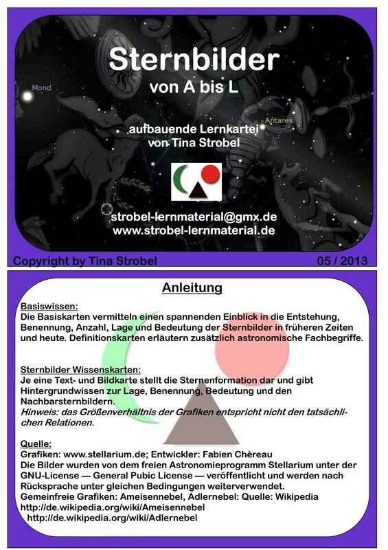 Sternbilder A-L + Definitionen