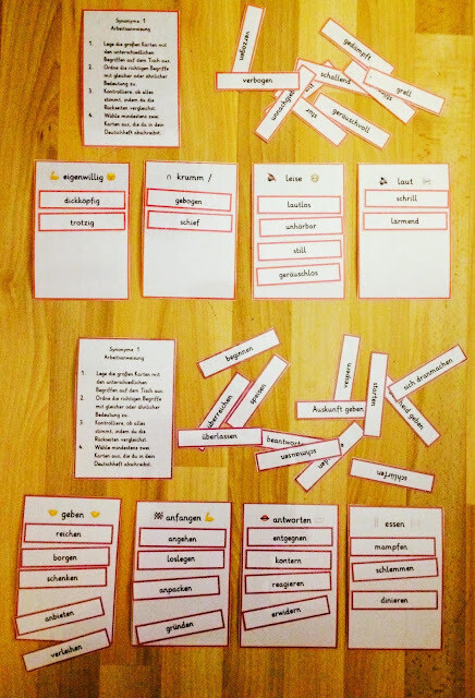 Immer die gleichen Wörter: sagen, sagen, sagen, gehen, gehen, gehen: Synonyme helfen!