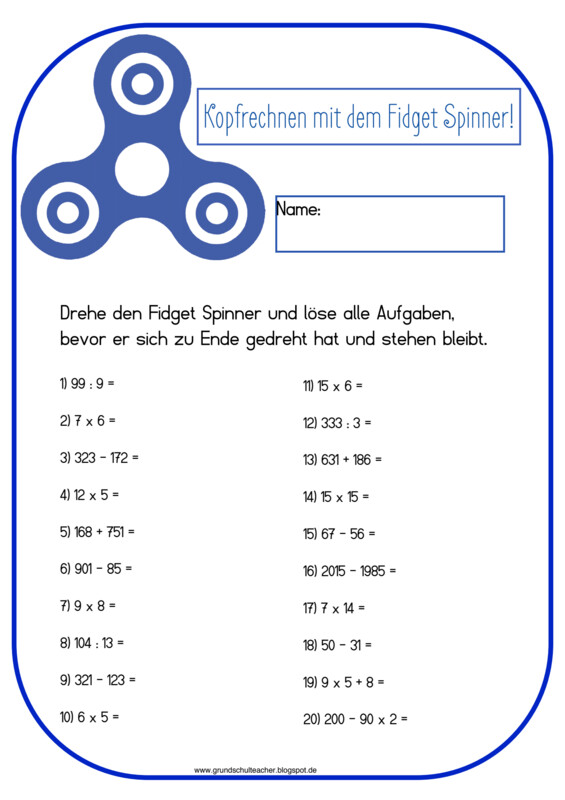 Den Fidget Spinner sinnvoll im Unterricht einsetzen