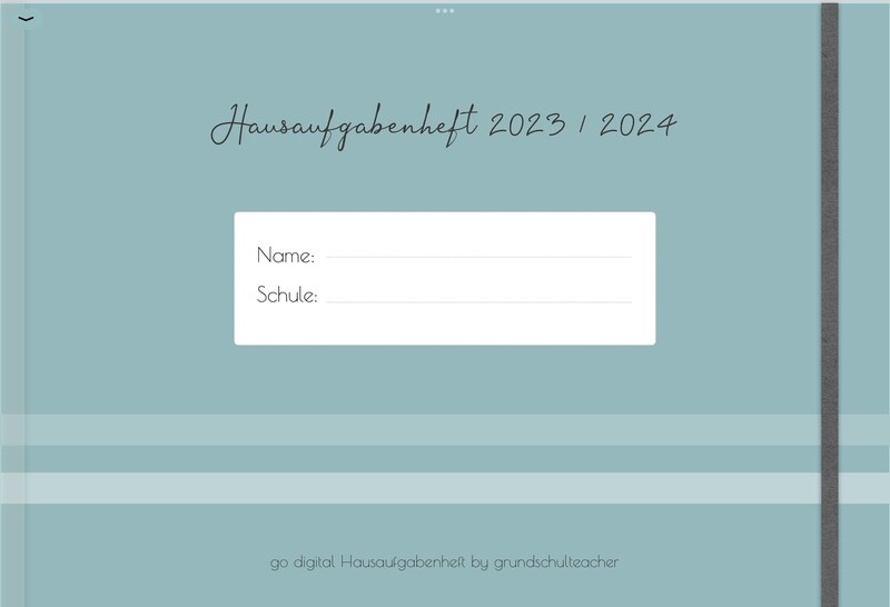 Sammelbestellung digitales Hausaufgabenheft kompakt  23/24