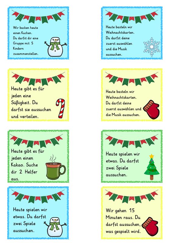 Soziale Gutscheine Thema &quot;Winter&quot;