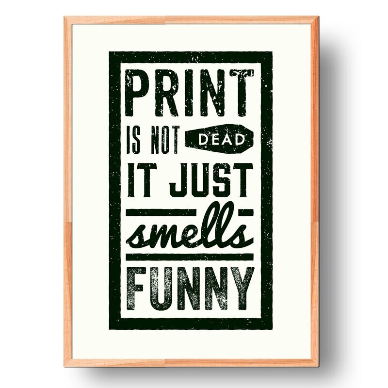 Print is not dead