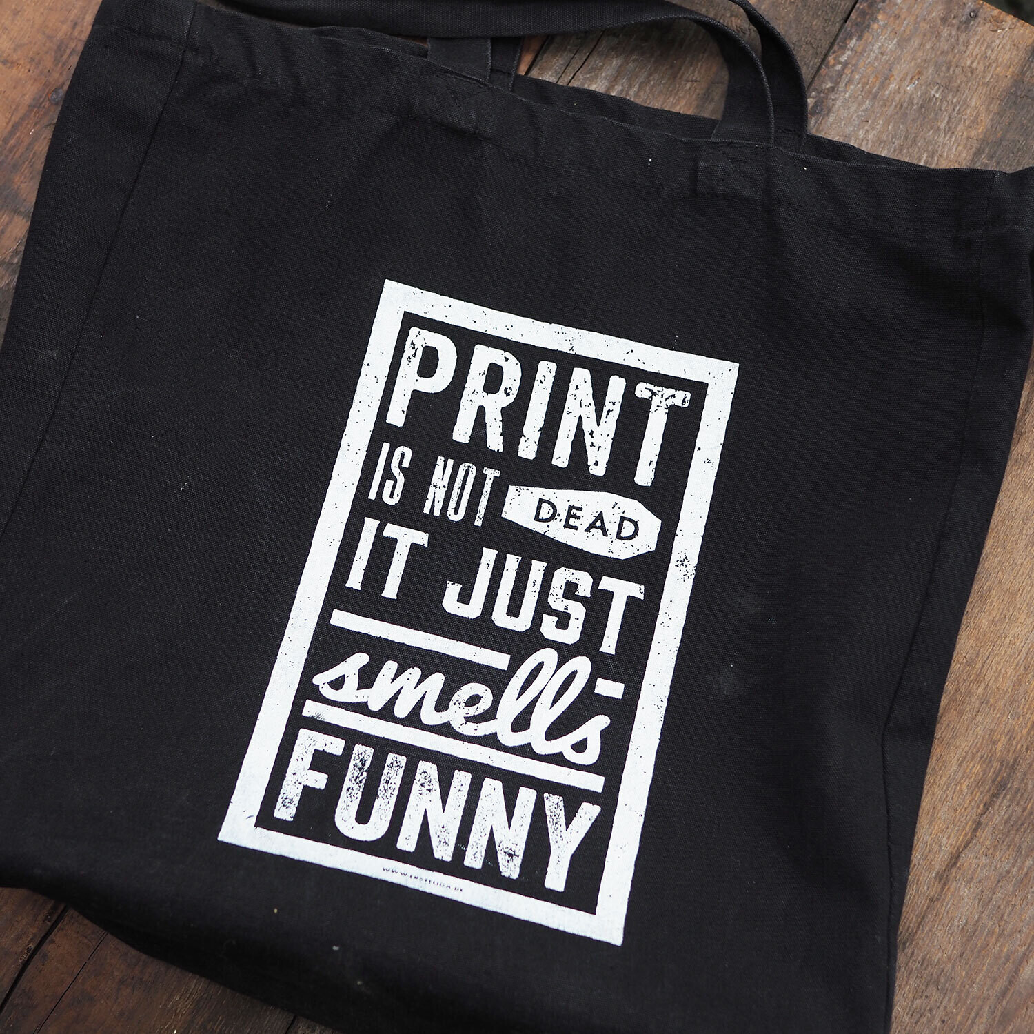 Print is not dead Tasche