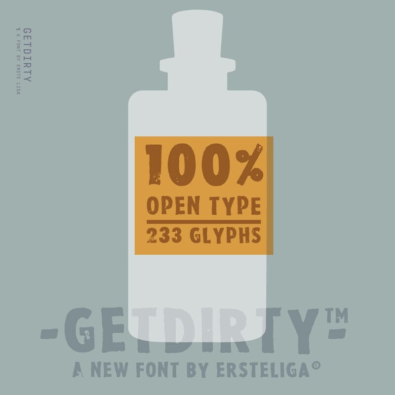 GetDirty Font