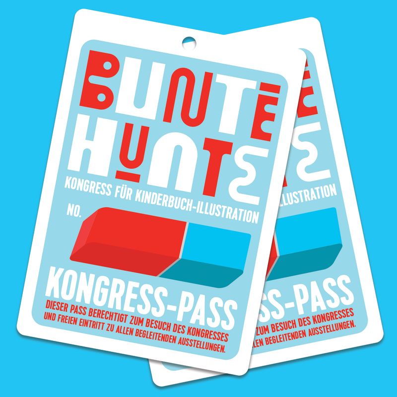 Eintrittskarte BUNTE HUNTE 2026