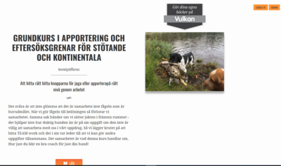 Nr.4.7 E-bok Grundkurs i apportering och eftersöksgrenar för kontinentala fågelhundar