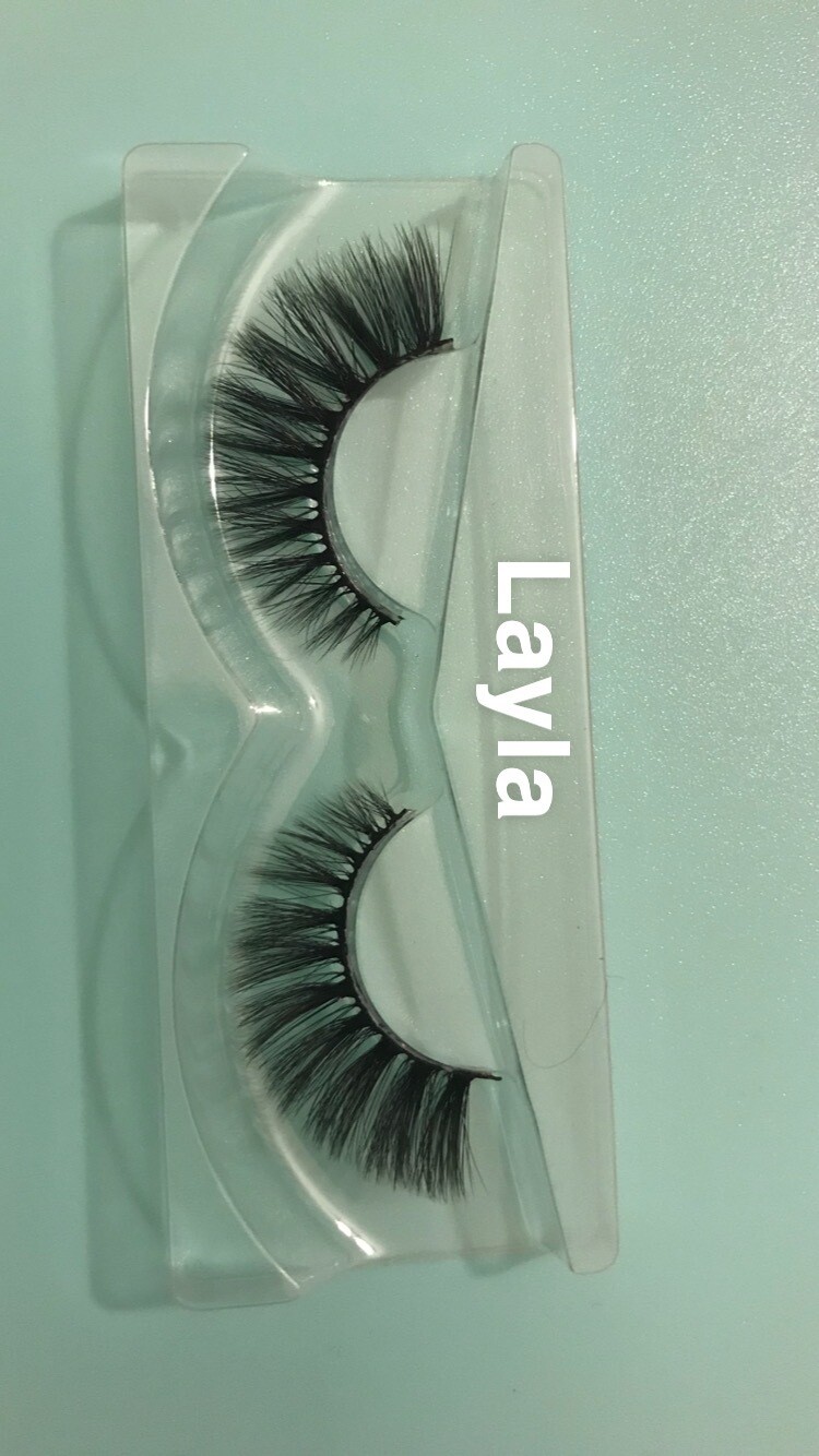 Mink eyelashes in the style “Layla”