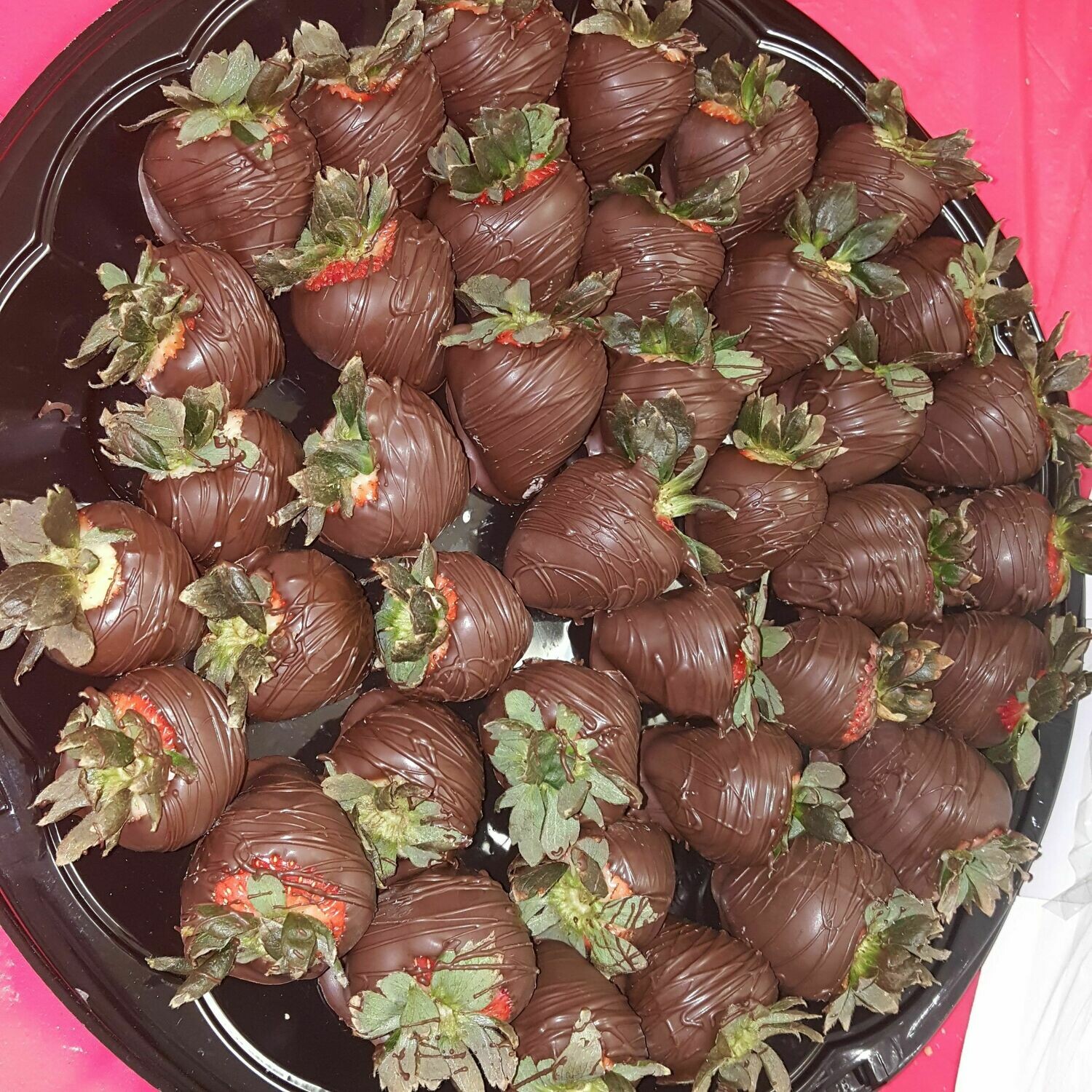 Chocolate Covered Strawberry Platter