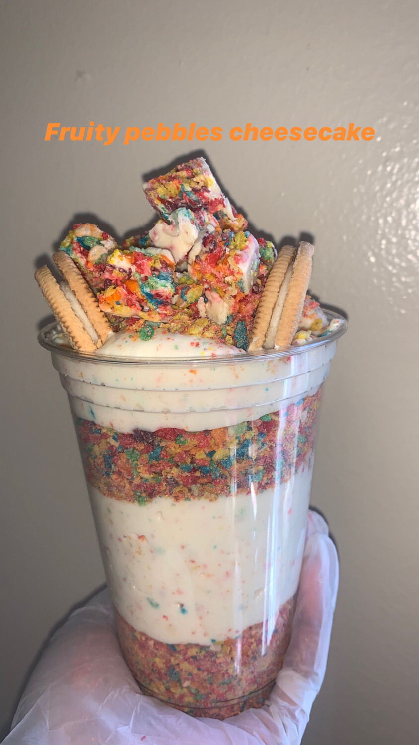 Fruity Pebble Cheesecake