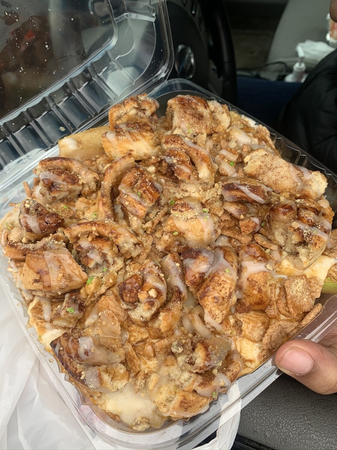 Cinnamon Toast Crunch Cheesecake Apples