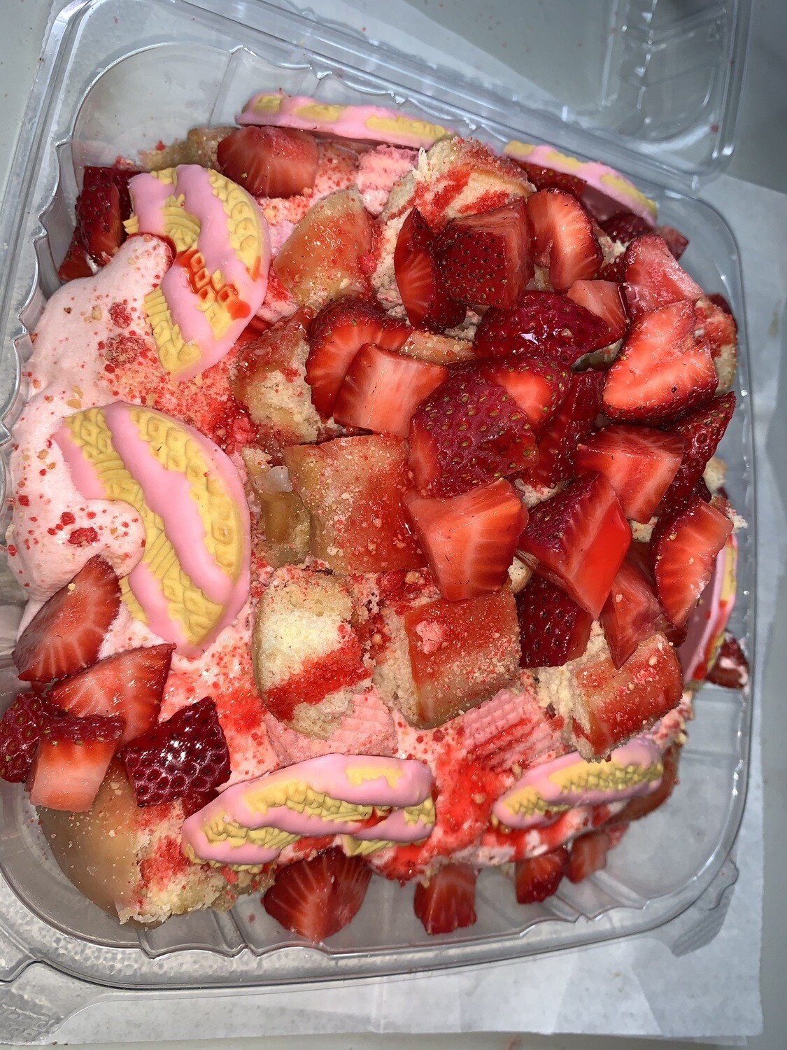 Strawberry Shortcake Donuts